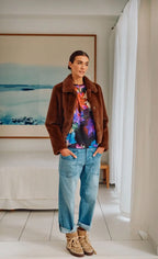 MILANO ITALY Kunstfell Jacke