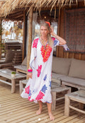 Maxi Dress BIG FLOWER  Place Du Soleil