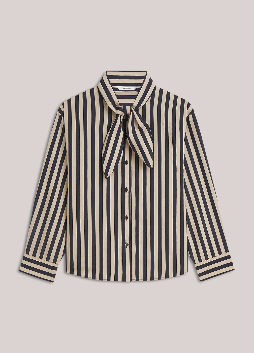 SUMMUM WOMAN Gestreifte Bluse Ecovero