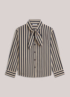 SUMMUM WOMAN Gestreifte Bluse Ecovero