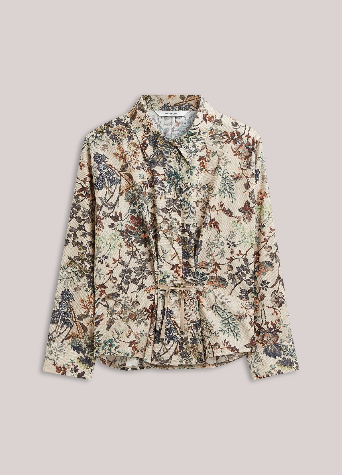 SUMMUM WOMAN Bluse mit Gobelin-Print