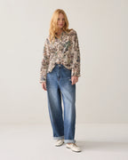 SUMMUM WOMAN Bluse mit Gobelin-Print