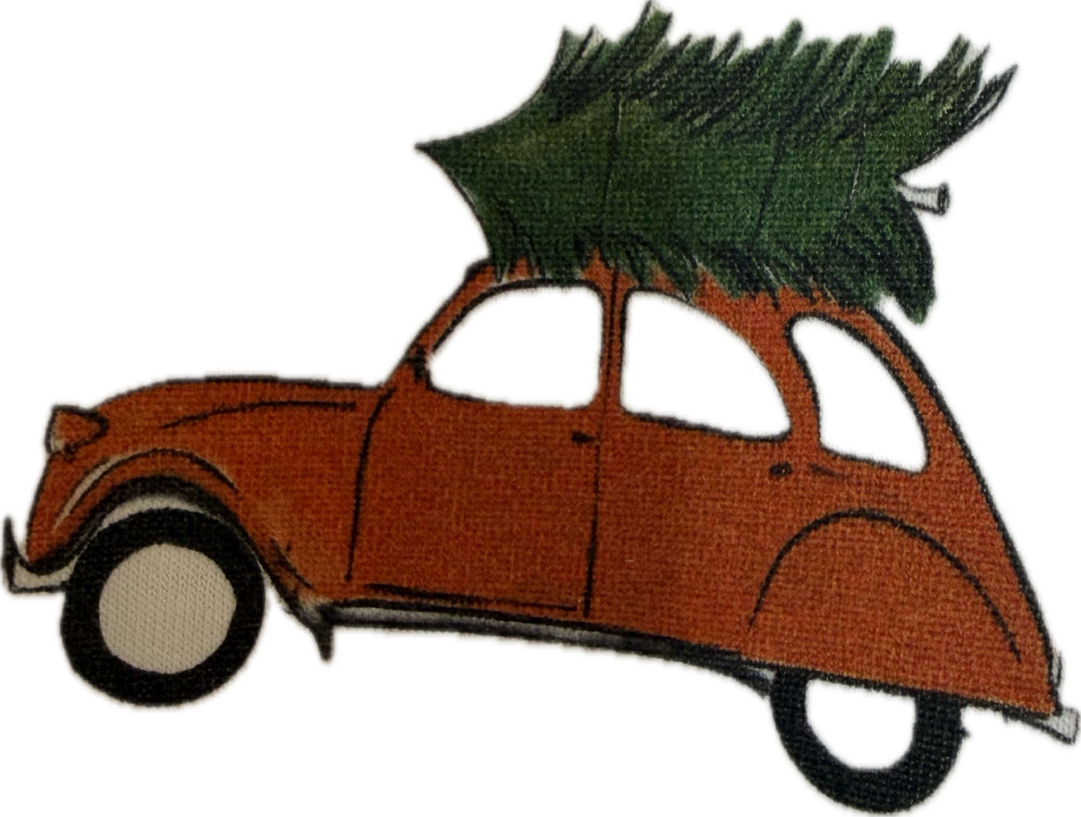 KERA TILL T-Shirt Christmas Car