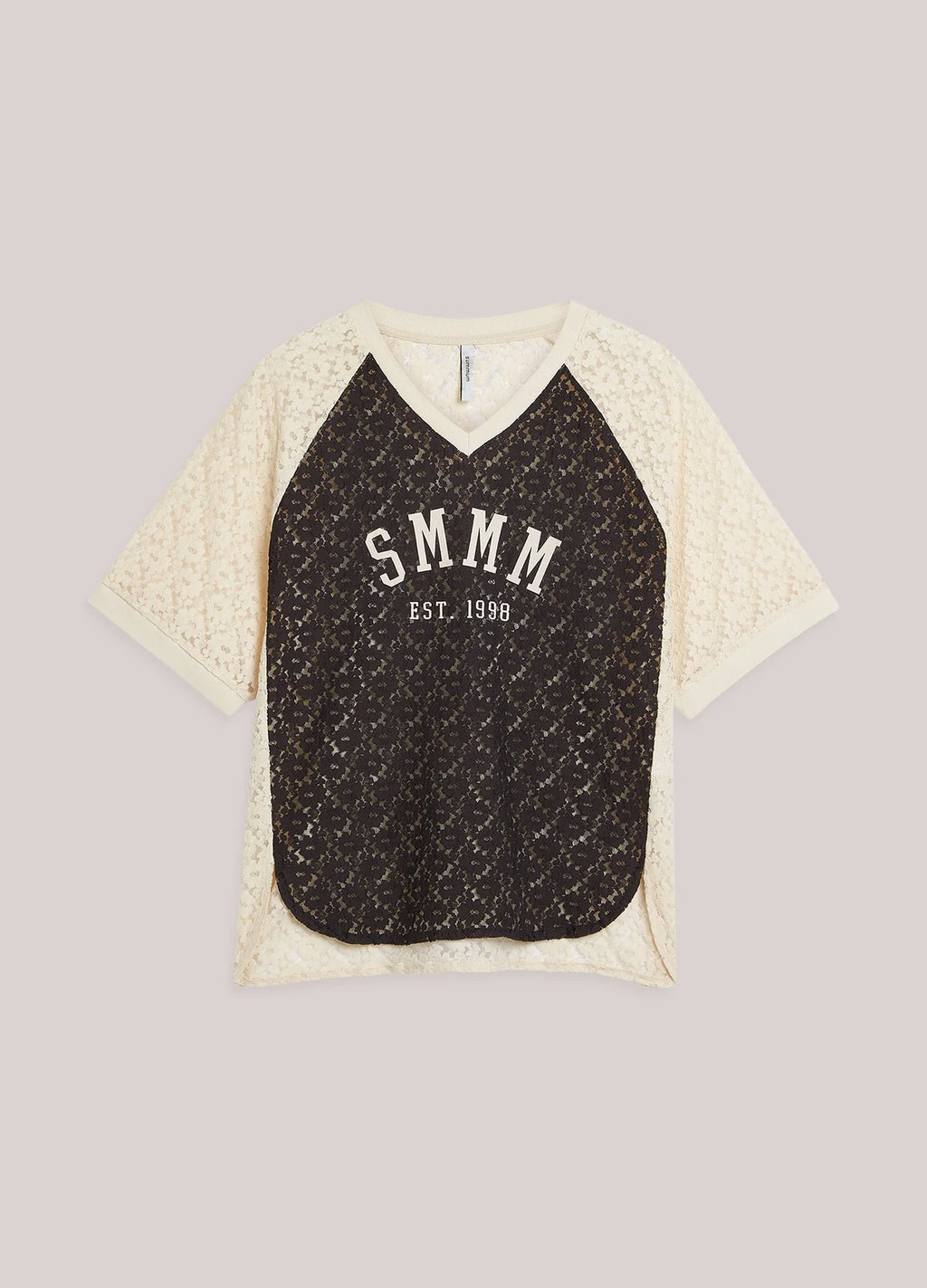 Baseballshirt Spitze Summum Woman