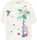 T-Shirt mit Pailetten MILANO ITALY