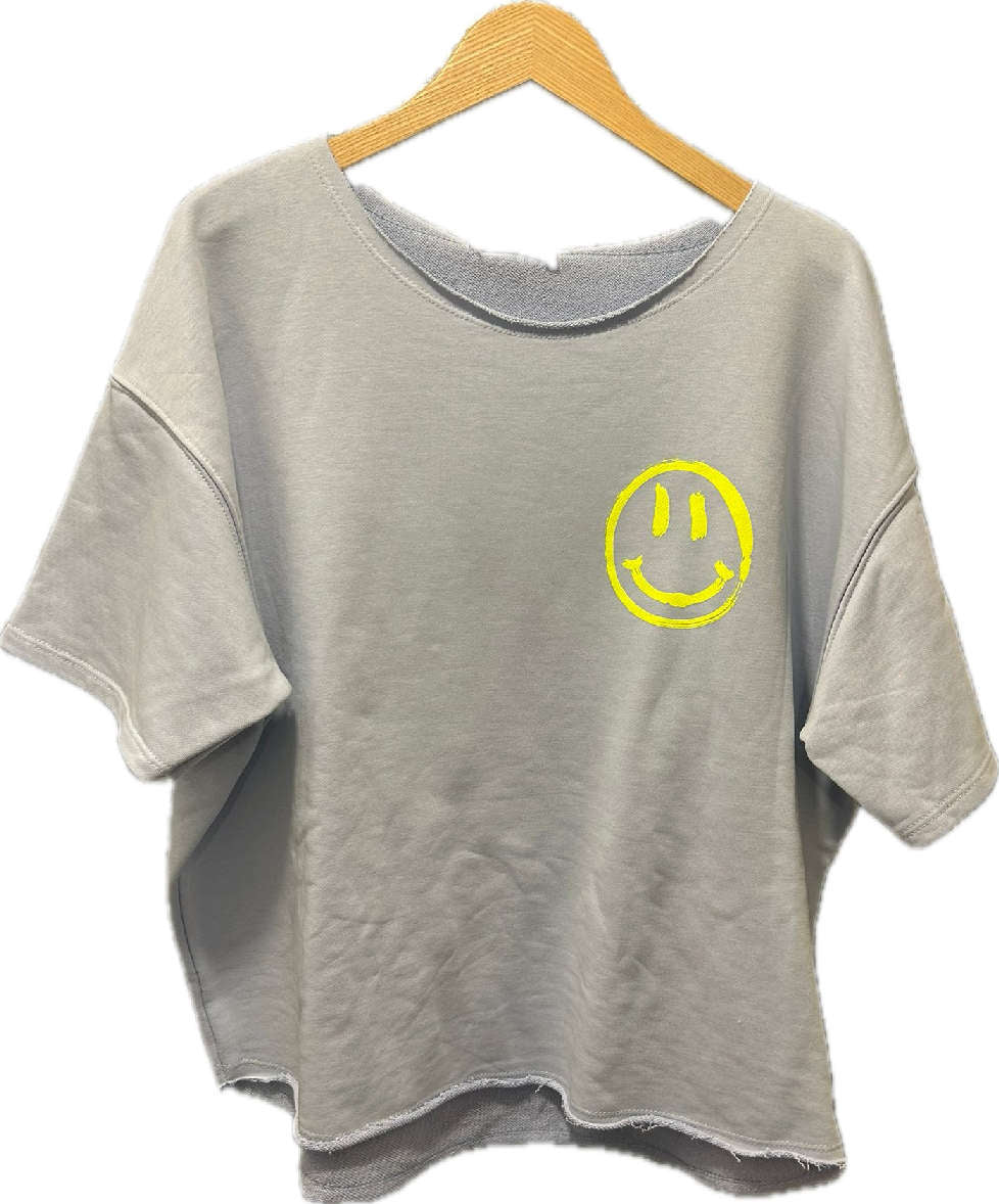 Kurzärmeliges Sweatshirt
