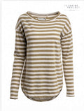 Streifen Langarmshirt  TheShirtProjekt