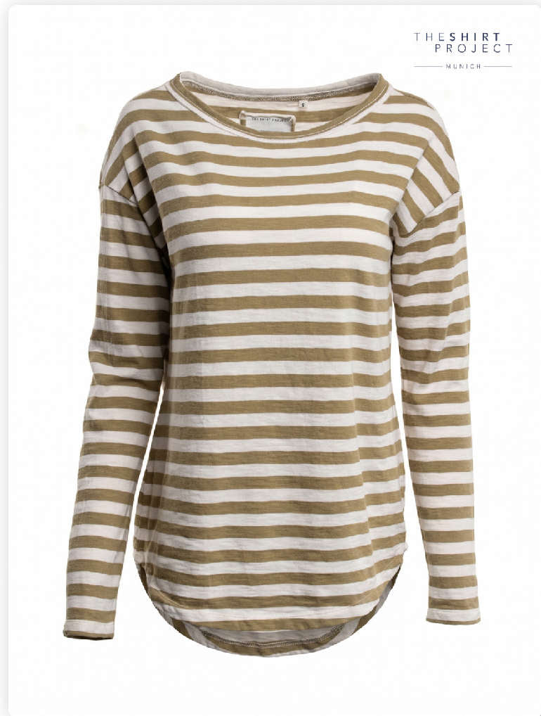 Streifen Langarmshirt  TheShirtProjekt