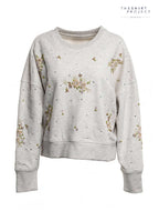 Sweatshirt handbestickt  TheShirtProjekt